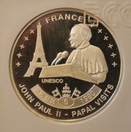 PAPIEŻ - Jan Paweł II 1000 SHILLINGS 2005 UGANDA NR 6 - UNESCO - GCN PR65