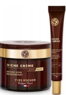 Yves Rocher 1 x Riche Creme Przeciwzmarszczkowy Dzień/Noc 75ml + Krem Oczy