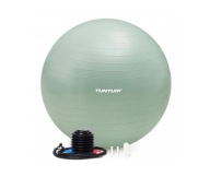 Piłka gimnastyczna Tunturi 75 cm petrol z pompką Anti Burst