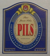 STARA ETYKIETA PIWO JASNE PEŁNE PILS BROWAR KROTOSZYN