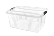 Pudełko Pudło + Pokrywa Plastikowe Transparentne MASTER BOX 14L
