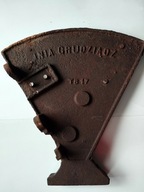 UNIA GRUDZIĄDZ CZĘŚĆ KOŁA ZAMACHOWEGO Z SYGNOWANIEM