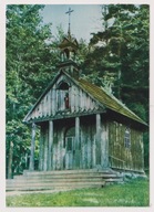 Święta Katarzyna 1967r. Drewniana Kapliczka Foto. Hartwig k365
