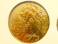 3A-32 Austria 2001 20 szylingów schilling z zestawu menniczego