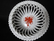 HEREND ażurowy koszyczek Chinese Bouquet nr
