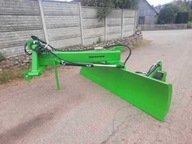 DARMEX Pług do śniegu RÓWNIARKA niewelator WILK ziemi szer. od 1,5m do 3,5m