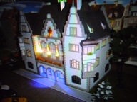 Budynek SĄDU Okręgowego z Oświetleniem LED w H0