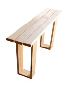 drewniana ławeczka do ogrodu