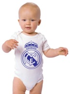 Body dziecięce Real Madryt białe rozmiar 68