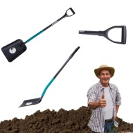 ŁOPATA SZUFLA PIASKOWA PROSTA SZEROKA DO PIASKU ZIEMI POPIOŁU WĘGLA