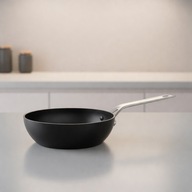 Rondel 20 cm 2 L Ze Stali Nierdzewnej, Ceramiczna Powłoka, Gaz Indukcja