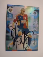 Karta panini autograf Piast Gliwice sezon 15/16 Hebert Najlepszy Obrońca