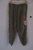 NEXT SPODNIE Z KWIATEM PUMPY ROZM 38