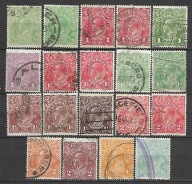 Australia M566 JV fauna kangur emu zw. korona A, 59funtów 1914-18r.