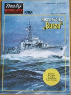 Mały Modelarz 6/1996 niszczyciel ORP Burza