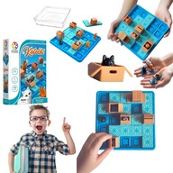 KOTELKI GRA PLANSZOWA SMART GAMES DLA DZIECI RODZINNA LOGICZNA EDUKACYJNA