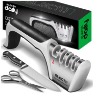 Ostrzałka do noży 4w1 z czterostopniowym systemem ostrzenia nóż