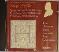 Haydn Symphonies Nos 76, 77, 78 The Hanover Band Roy Goodman CD Irl