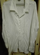 Biała koszula długi rękaw nowa (wymaga prasowania)