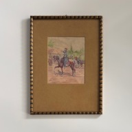 Feliks Franić (1871–1937) - Patrol kawalerii