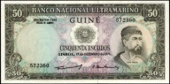 Gwinea Portugalska 50 Escudos 1971 UNC – kolonialny banknot Afryki