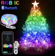 Lampki choinkowe LED Bluetooth RGBIC 15m 150 Led