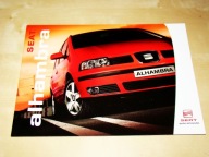 Prospekt Seat Alhambra 2003 j.polski !