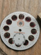 Tarcza do starego zegarka kieszonkowego Systeme Roskopf.