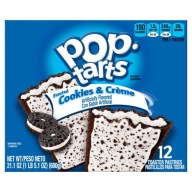 Ciastka Pop Tarts z USA 12 sztuk Frosted Cookies&Creme 576gram