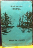 Szlak wodny BIEBRZA (Mapa turystyczna) [PTTK KRAJ 1986]