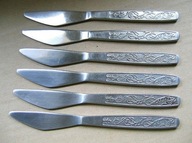 GERLACH wz. ROŚLINNY ~ PNĄCZE : NOŻE obiadowe 2 sztuki DWA NOŻE KUPUJESZ
