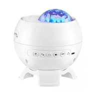 Projektor Gwiazd Aurora LED Lampa Nocna Bluetooth Muzyka USB