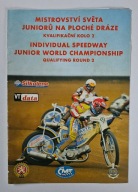 PROGRAM MISTRZOSTWA ŚWIATA JUNIORÓW NA ŻUŻLU PARDUBICE 1999
