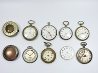 Zegarek Kieszokowy Stare Unikatowe Duze Zegarki Kieszonkowe Zestaw 2