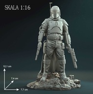 Boba fett- figurka wydruk 3D