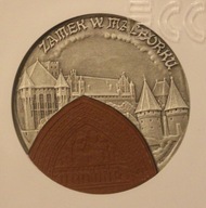 20 ZŁ ZŁOTYCH 2002 ZAMEK w MALBORKU GCN MS70 MAXXX NOTA RZADKOŚĆ + FOLDER