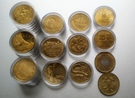 2 zł NG zestaw 24 szt lata 2000-2012 w kapslach