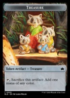 Karta Magic: The Gathering Treasure Token BLB 029