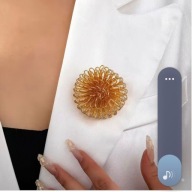 BROSZKA PRZYPINKA PIN PINETS AGRAFKA ELEGANCKA kwiat VINTAGE BAROK ROKOKO