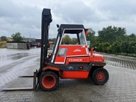 wózek widłowy LINDE H40D DEUTZ diesel bliźniacze koła udźwig 4000kg