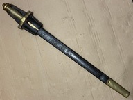 Tasak wojskowy z pochwą i żabką P.D. Luneschloss Solingen