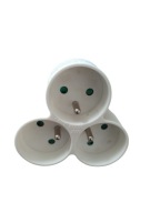 Adapter 3 gniazda – rozdzielacz prądowy 3680W 230V NOWY