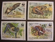 Bułgaria - Mi 3741/44 - Nietoperze