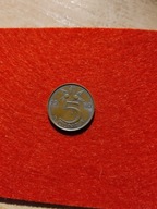 Moneta Holandia 5 centów 1980 #2