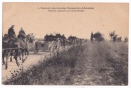 Żołnierze Francuscy Artyleria Konna armata 75 mm Schneider ok.1915r. 866h