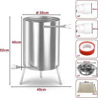 Podgrzewacz wody do jacuzzi basenu, grzejnik, nierdzewka, piec na drewno