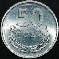 50 groszy 1971 - około menniczy egzemplarz