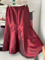 wyprzedaz Y wieczorowa vintag MODE AUS SALZBURG POŁYSK BORDO