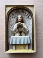 Płaskorzeźba lata 50-te „Pamiątka I Komunii Świętej”, PRL
