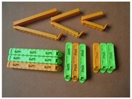 KLAMERKI do zamykania torebek- 3 rozmiary 12 sztuk